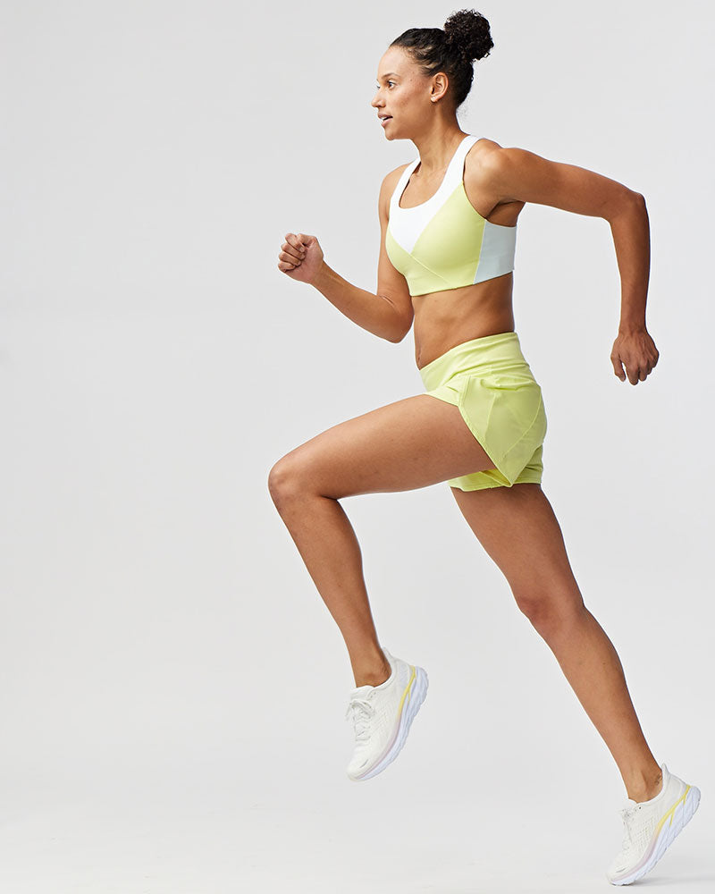 Sheva High Rise Running Shorts by Goal Five