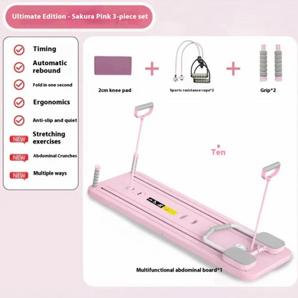 Household Abdominal Wheel Fitness Board by Gilded Grace