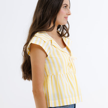 Sunshine Stripe Top by Downeast