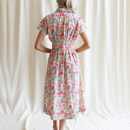 Pleated Shirtdress by Downeast