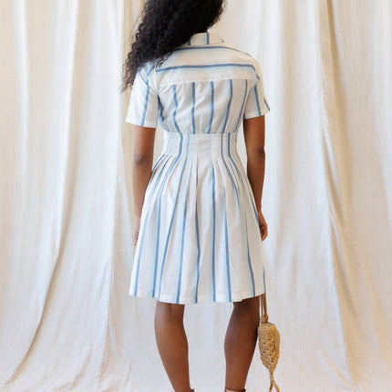 Seaside Stripe Dress by Downeast