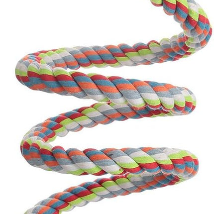 Bird Perch, Parrot Toys 94.5 Inch Climbing Ropes Bungee Bird Toys