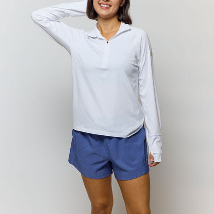 Foudy Mid-Weight Long Sleeve ½ Zip Top by Goal Five