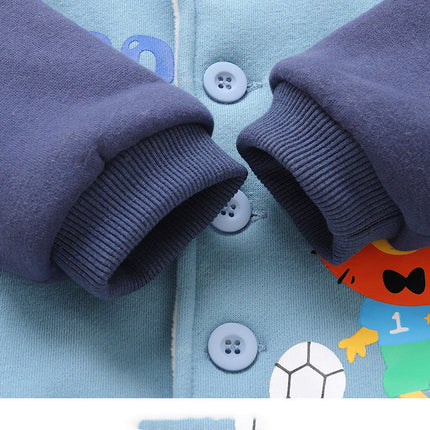 Baby Fleece Hooded Jacket for Boys and Girls Winter by Gilded Grace