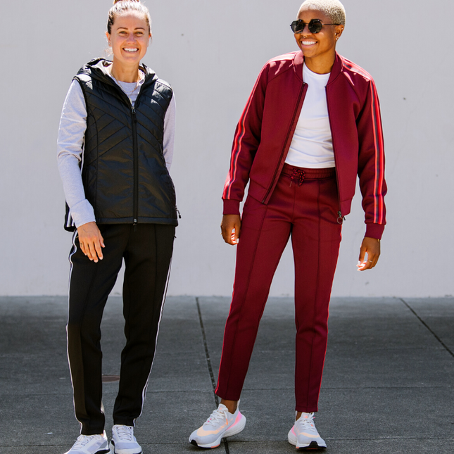 Powerstripe LS Track Jacket by Goal Five