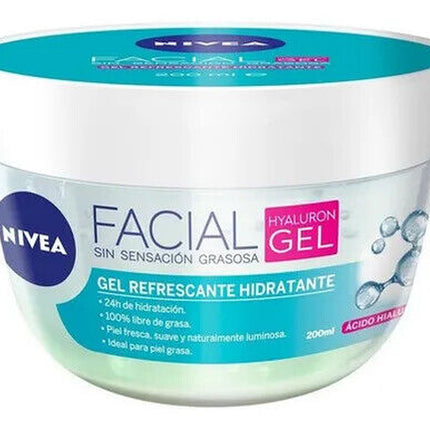 Nivea GEL HIDRATANTE FACIAL HYALURON GEL 200 ML