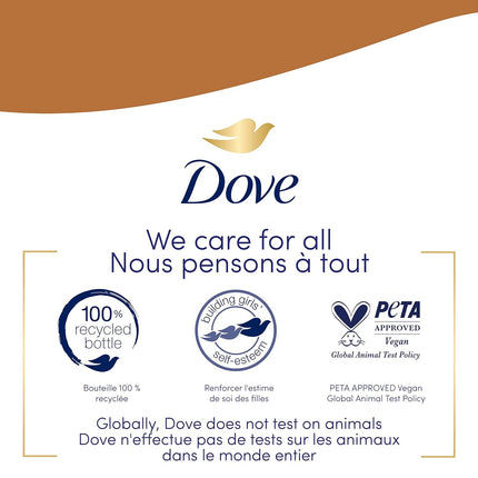 Dove Advanced Care Shea Butter & Warm Vanilla Hand Wash, 4-Pack - 12 Oz Each for Enhanced Moisturization and Soft, Smooth Skin