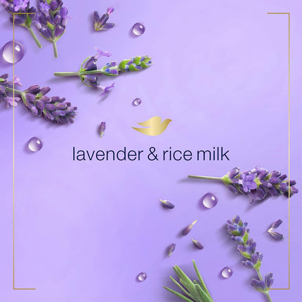 Dove Lavender & Rice Milk Foaming Hand Wash, 10.1 Oz - Pack of 4, Enhanced Moisturization for Dry Skin Protection