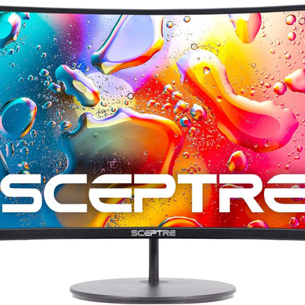 Curved 24-Inch Gaming Monitor 1080P R1500 98% Srgb HDMI X2 VGA Build-In Speakers, VESA Wall Mount Machine Black (C248W-1920RN Series)