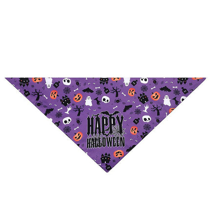Halloween Triangle Scarf for Pets by Gilded Grace