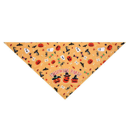 Halloween Triangle Scarf for Pets by Gilded Grace