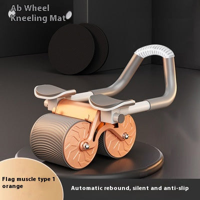 Automatic Rebound Abdominal Wheel by Gilded Grace