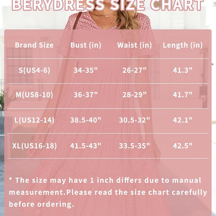 Women'S Casual Summer Tiered Midi Dress 2025 Short Sleeve V-Neck Loose Cotton Ruffle Babydoll Dress Boho Sundress