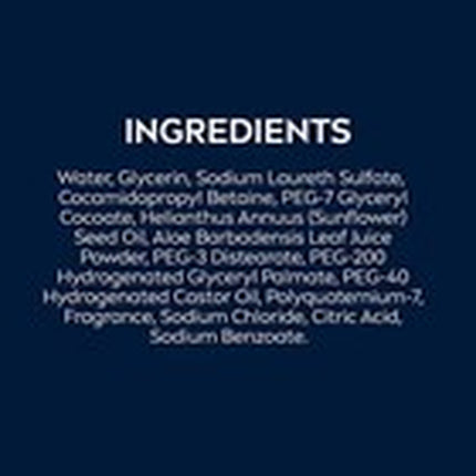 Nivea Men Maximum Hydration Body Wash Aloe Vera 16.9 Fl Oz Pack of 3