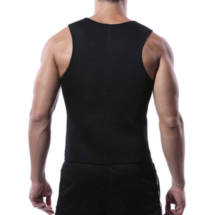Men's Neoprene Waist Trainer Vest for Weight Loss by Gilded Grace