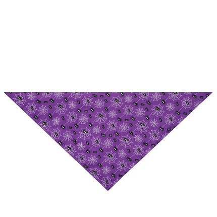 Halloween Triangle Scarf for Pets by Gilded Grace