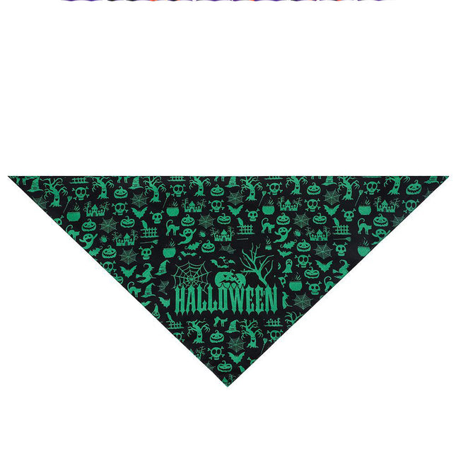 Halloween Triangle Scarf for Pets by Gilded Grace
