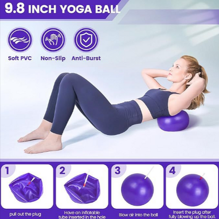 13-Piece Yoga & Pilates Set by Gilded Grace