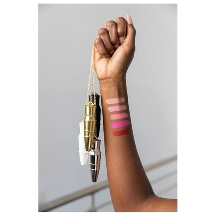 Lipstick Fashion Week Collection, 5 Piece Refill Set (Mile High, Birthday Suit, Walk of Shame, Beach Babe, Skinny Dip), Long Lasting Hydrating Lipstick for Women, Vegan & Gluten-Free