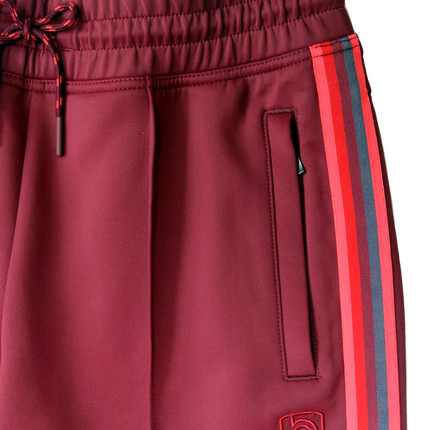 Powerstripe Mid Rise 28" 7/8 Length Track Pant by Goal Five