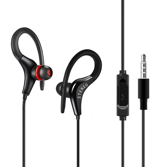 Universal In-Ear Sports Headphones with Microphone by Gilded Grace