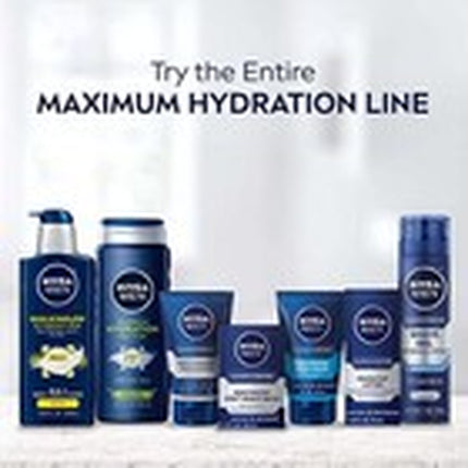 Nivea Men Maximum Hydration Body Wash Aloe Vera 16.9 Fl Oz Pack of 3
