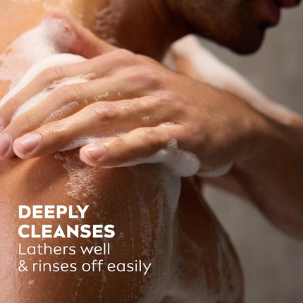 Active Clean 3-in-1 Body Wash with Natural Charcoal for Normal to Oily Skin, 30 Fl Oz
