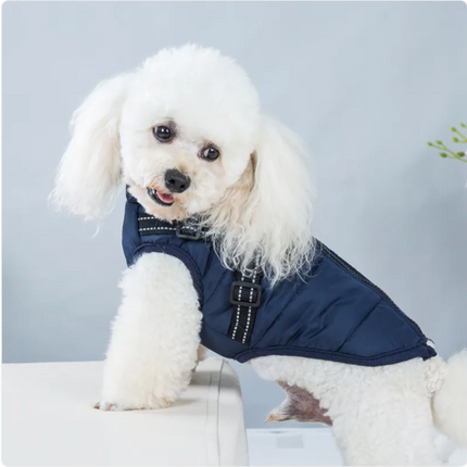 Padded Ski Vest For Pets by Gilded Grace