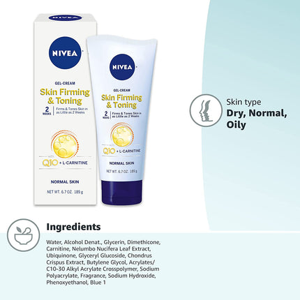 Skin Firming & Toning Gel-Cream 6.7 Oz