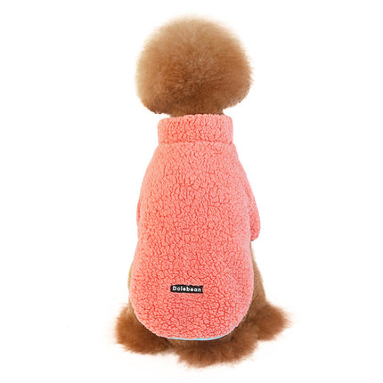 Thickened Tricolor Sweater for Pets by Gilded Grace