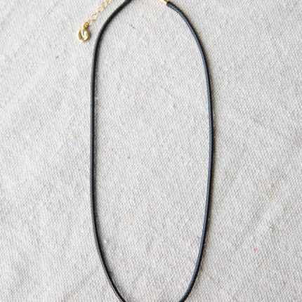Pearl and Cord Necklace by Downeast