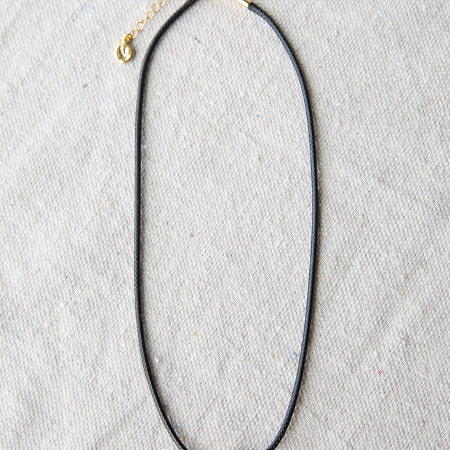 Pearl and Cord Necklace by Downeast