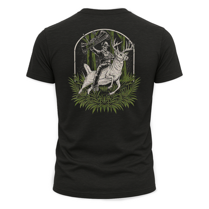 "Buck Wrangler" Tee by Bow Crew Apparel - Bow Hunting Lifestyle Apparel
