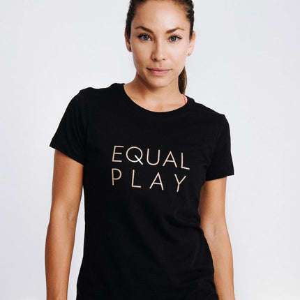 Equal Play Women's Soccer T Shirt by Goal Five