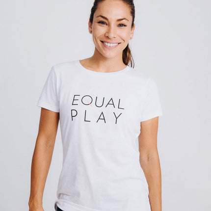 Equal Play Women's Soccer T Shirt by Goal Five