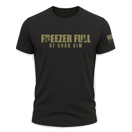 "Freezer Full Of Good Aim" Tee by Bow Crew Apparel - Bow Hunting Lifestyle Apparel