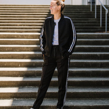 Powerstripe LS Track Jacket by Goal Five