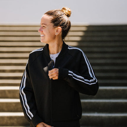 Powerstripe LS Track Jacket by Goal Five