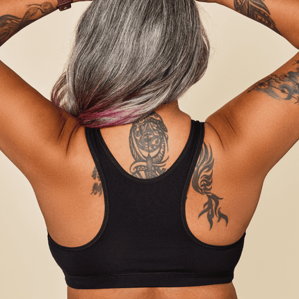 Glide Cotton Racerback Bralette by Meadow