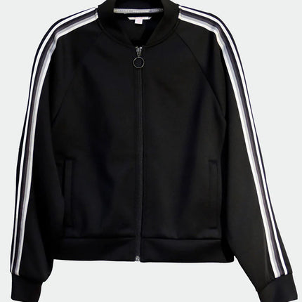 Powerstripe LS Track Jacket by Goal Five