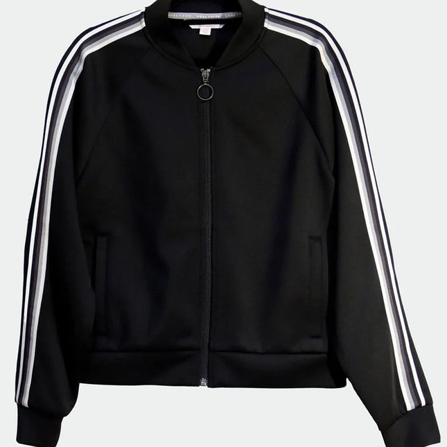 Powerstripe LS Track Jacket by Goal Five