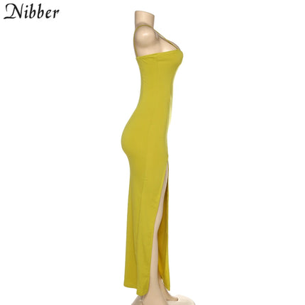 Nibber red black New year christmas party long dresses women spring Basic bodycon lace up stretch Slim midi dresses femme by Gilded Grace