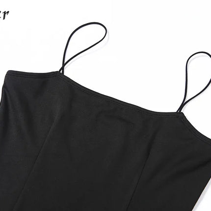 Nibber red black New year christmas party long dresses women spring Basic bodycon lace up stretch Slim midi dresses femme by Gilded Grace