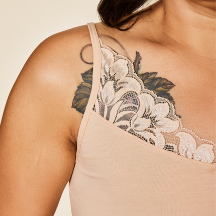 Luna Lace - Cotton Cami by Meadow