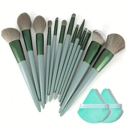 Makeup Brush Set Soft Fluffy Professiona Cosmetic Foundation Powder Eyeshadow Kabuki Blending Make Up Brush Beauty Tool Makeup by Gilded Grace