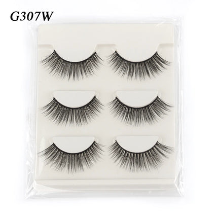 3/5 Pairs Half Lashes Cat Eye Natura Long Full Strip Lashes Makeup Tools Extension Faux Cils Maquiagem False Eyelashes Cílios by Gilded Grace