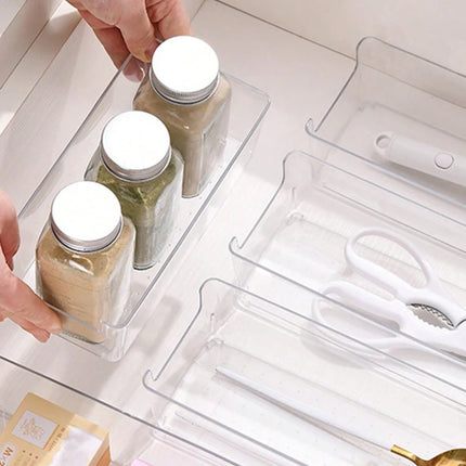 Drawer Desktop Cosmetics Storage Box Combination Plastic Organizer Set Desk Drawer Divider Organizers And Storage Bins Makeup by Gilded Grace