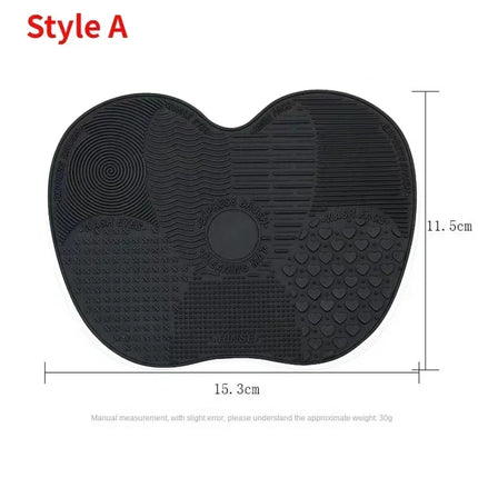 Makeup Brush Cleaner Pad Newest Silicone Brush Cleaner Cosmetic Make Up Washing Brush Gel Cleaning Mat Foundation Scrubbe Board by Gilded Grace