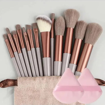 Makeup Brush Set Soft Fluffy Professiona Cosmetic Foundation Powder Eyeshadow Kabuki Blending Make Up Brush Beauty Tool Makeup by Gilded Grace
