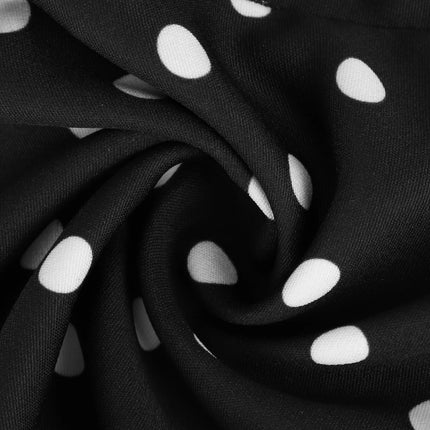Tuularose Fashion Polka Dot Dress Vintage High Waist Sleeveless Backless Neck Lace-up Dress Sexy Party Luxury Women Dresses Y2k by Gilded Grace